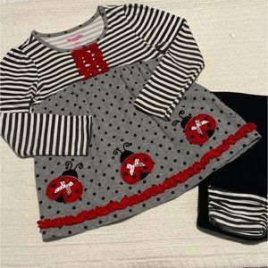 Nanette Lady Bug Matching Set Size 4